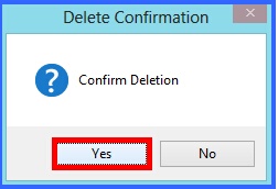 fmcg setup salesman deletion